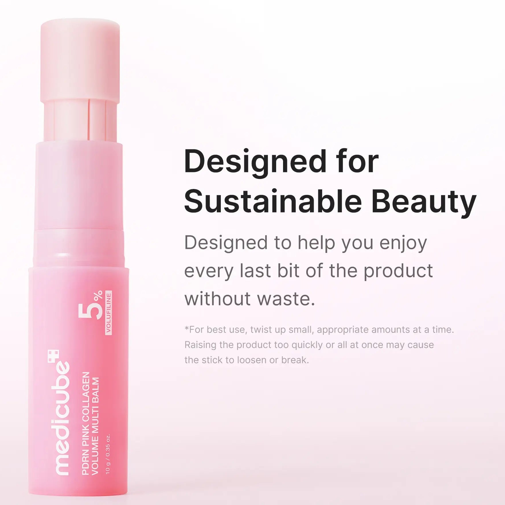 [NEW] [Medicube] PDRN Pink Collagen Volume Multi Balm | All in One Volufiline, PDRN, NAD Stick for Youthful-Looking, Helping Look of Fine Lines, Firming Care, Anti-Aging Care | for Under-Eyes, Neck, Forehead, Smile Lines, Lip Care | Korean Skincare